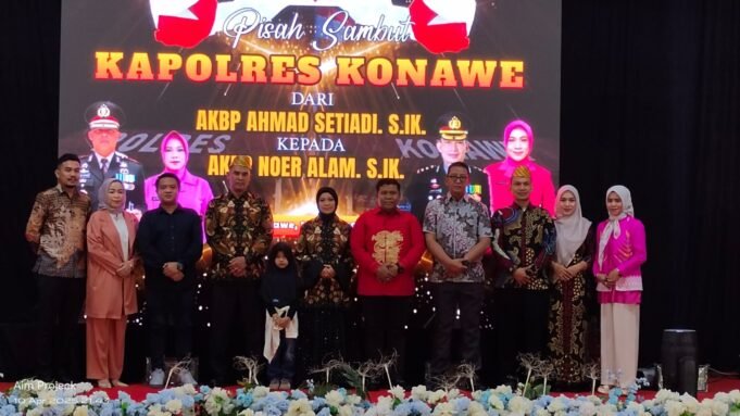 Momen Hangat Pisah Sambut Kapolres Konawe, Pimpinan Dewan: Kondusifitas Adalah Fondasi Pembangunan