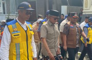 Menteri PU Tinjau Lokasi Tanah Bergerak di Desa Padasari, Kapolres Pastikan Pengamanan Maksimal