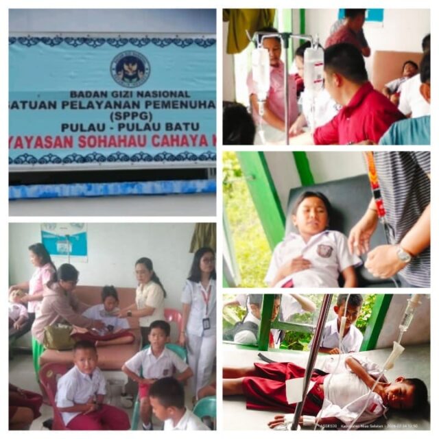 Siswa SDN 071123 Nias Selatan Diduga Keracunan Program Makanan Bergizi Gratis, Warga Desak Evaluasi Total