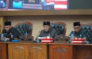 DPRD Gelar Rapat Paripurna, Dedy Yon Sampaikan LKPJ Akhir TA 2025