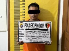 Pengembangan Kilat, Polsek Pinggir Bongkar Peredaran Sabu 4,67 Gram Satu Pelaku Diamankan, Pemasok Diburu
