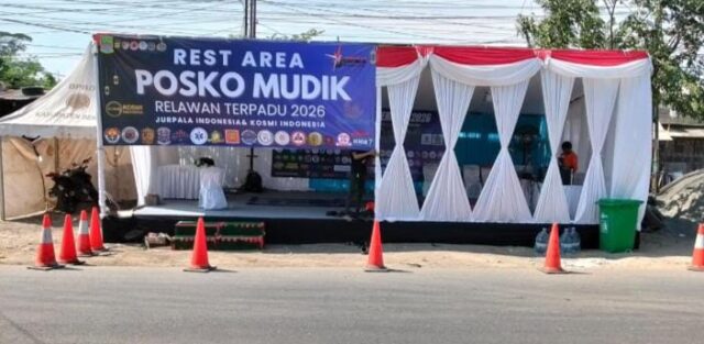 Relawan Jurpala & Kosmi Buka Posko Mudik, Konsisten Bantu dan Berikan Pelayanan Terbaik
