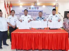 Tiga Kepala Daerah Tandatangani Pernyataan Kesiapan Pembangunan Instalasi PSEL