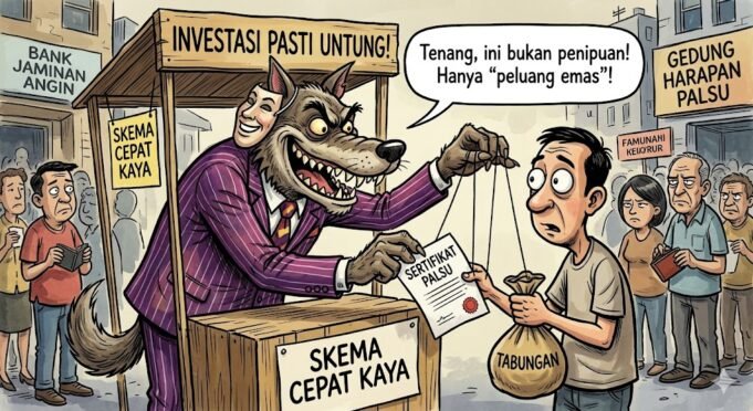 Ketua Koperasi Cahaya Alam Semesta Laporkan Dirut PT. TTP Diduga Menipu dan Gelapkan Dana 6,5 Miliar