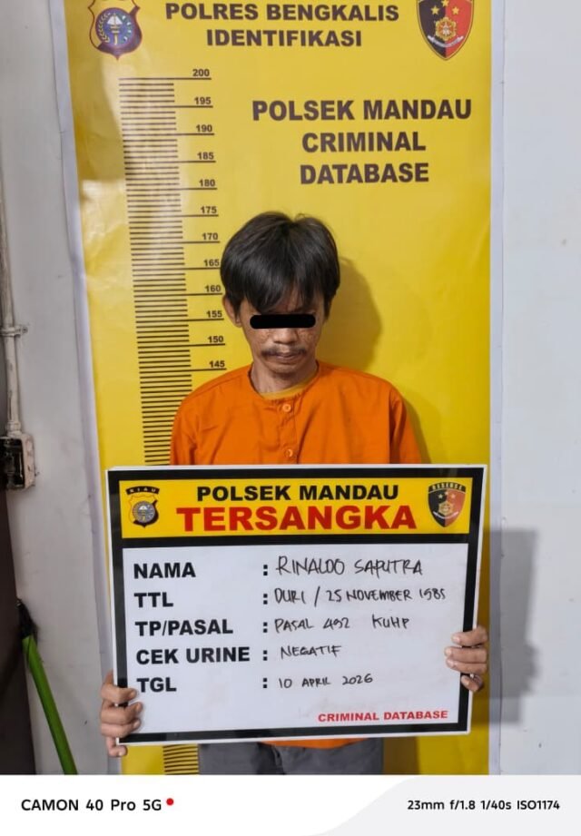 Pelaku Penipu Canaker di Karangkeng Polisi di Duri, Korban Rugi Rp7 Juta