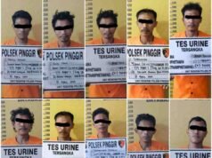 Jalan Neraka Digerebek 17 Pengguna Sabu Terjaring, Bandar Besar Diburu Polisi