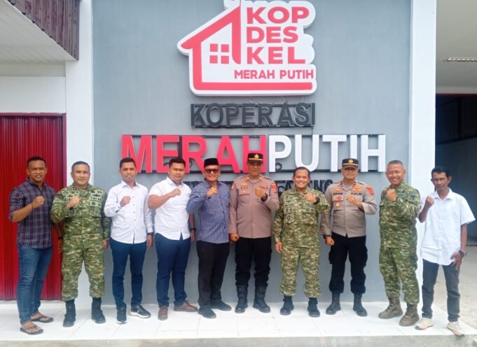 Dandim 0103/Aceh Utara Hadiri Launching 1061 Titik KDKMP di Wilayah Kodam Iskandar Muda