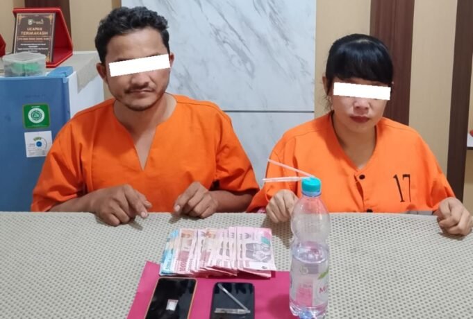 Digerebek di Penginapan Balai Raja, Pasangan Ditangkap Bawa Sabu dan Uang Rp2,7 Juta