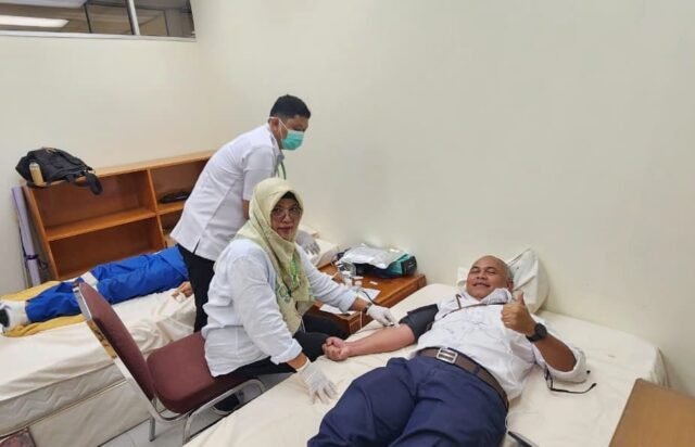 PHR Kumpulkan 235 Kantong Darah di Duri, Ratusan Pekerja Ikut Donor