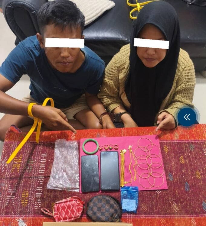 Rekayasa Perampokan Terbongkar, Pasangan Kekasih di Bathin Solapan Ditangkap Polisi