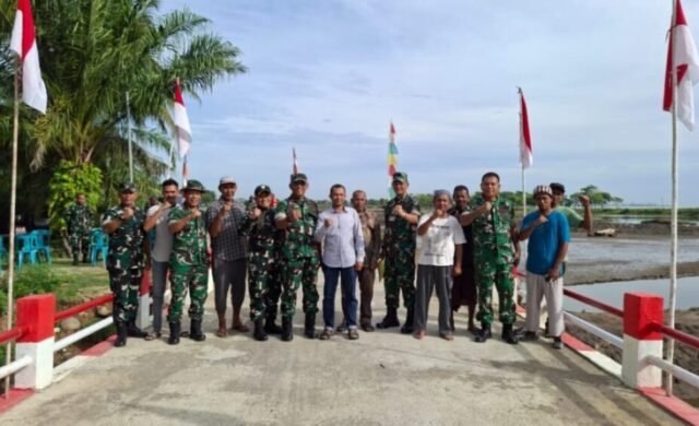 Tinjau Langsung Jembatan Aramco, Tim Wasev Itjenad Pastikan Pembangunan Infrastruktur di Lhokseumawe Tepat Sasaran