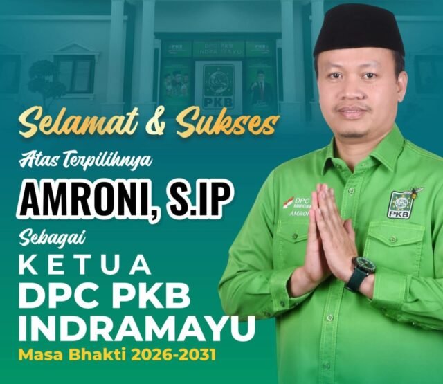 Amroni Kembali Pimpin DPC PKB Indramayu Periode 2026–2031