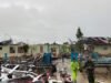 Angin Puting Beliung Hantam Sekolah di Api-Api, Warga Gotong Royong Bersihkan Puing