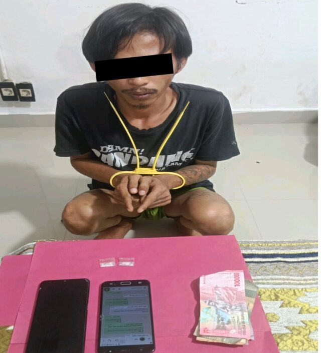 Buruh di Duri Barat Ditangkap, Polisi Sita 2 Paket Sabu
