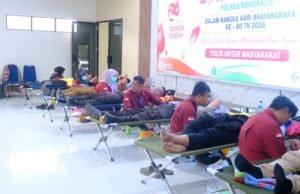 Setetes Darah, Sejuta Harapan: Donor Darah Hari Bhayangkara ke-80 Perkuat Sinergi Kemanusiaan di Bengkalis