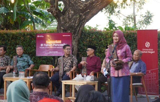 Jadi Narsum Sarasehan 81 Tahun Pancasila, Wawalkot Refleksikan Pancasila Dalam Prespektif Pemerintah