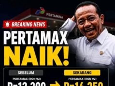 Pertamina Sesuaikan Harga BBM Nonsubsidi, Pertamax Naik Jadi Rp16.250 per Liter
