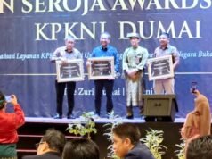 BRI Cabang Duri Terima Penghargaan Dari KPKNL Dumai
