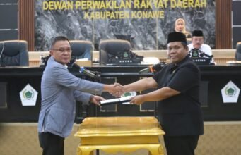 DPRD Konawe Gelar Paripurna Penyerahan Ranperda Pertanggungjawaban APBD 2025