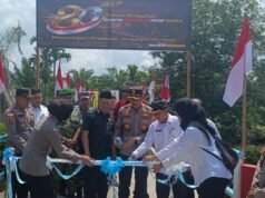 Jembatan Merah Putih Presisi Tahap II di Bengkalis Diresmikan, Akses Warga Ketam Putih – Pematang Duku Timur Kini Lebih Dekat