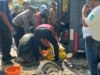 Keluarga Empat Orang Tertabrak Truk, Ibu dan Bayi Meninggal Dunia