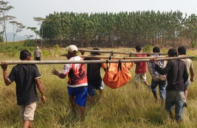 Mengindap Penyakit Demensia, Lansia Meninggal Ditemukan di Persawahan Margasari