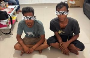 Polsek Mandau Amankan Dua Terduga Pelaku Pencurian dengan Pemberatan di Bathin Solapan