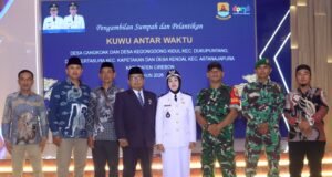 Empat Kuwu di Kabupaten Cirebon Telah Memiliki Kuwu PAW, Dan Di Lantik Di Aula Nyimas Ganda Sari Gedung Sekda Kabupaten Cirebon