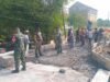 Gotong Royong Wujudkan Jembatan Beton Garuda, Kodim 0616/Indramayu Bersama Warga Percepat Akses Penghubung Desa