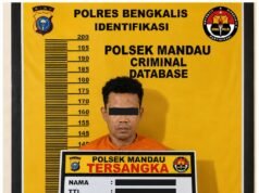 Opsnal Polsek Mandau Tangkap Pengedar Sabu, 18 Paket Barang Bukti Diamankan