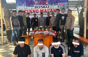Polsek Bantan dan Satresnarkoba Polres Bengkalis Amankan 28,9 Kg Sabu, 122 Ribu Ekstasi, dan 394 Cartridge Etomidate