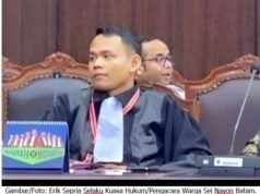 Erik Sepria Soroti Dugaan Praktik Mafia Tanah di Batam, Warga Sei Nayon Diminta Membayar Hingga Ratusan Juta atau Di Gusur Lebih dari 300 Warga Terancam Kehilangan Tempat Tinggal, Modus Penerbitan Sertifikat HGB dan penerbitan Serifikat dipertanyakan serta Dugaan ancaman pengosongan dan Penggusuran dengan menggunakan aparat negara/institusi kepolisian.
