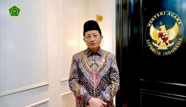 Mentri Agama RI Apresiasi Panggung Gembira Santri Misbahul Ulum