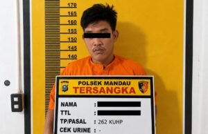 Opsnal Polsek Mandau Tangkap Pelaku Pengeroyokan di Warung Tuak Balai Makam