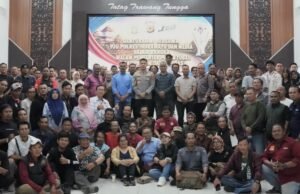 Polres Indramayu Gelar Malam Pengantar Purna Bersama Insan Pers