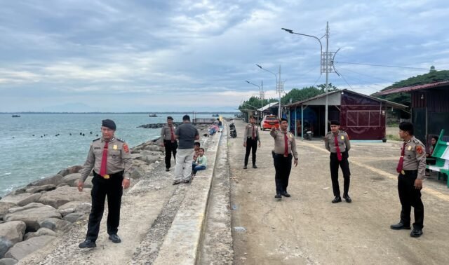 Sat Pamobvit Polres Lhokseumawe Tingkatkan Pengamanan Objek Wisata, Imbau Pengunjung Utamakan Keselamatan