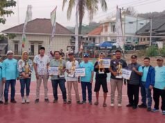 Semarak HUT ke-37 Asahimas Chemical, 30 Tim Ramaikan One Day Open Tournament Bola Voli