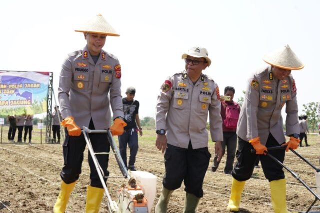 Tanam Jagung Kuartal III 2026 di Indramayu, Polri Dorong Petani Dari Hulu Hingga Pascapanen