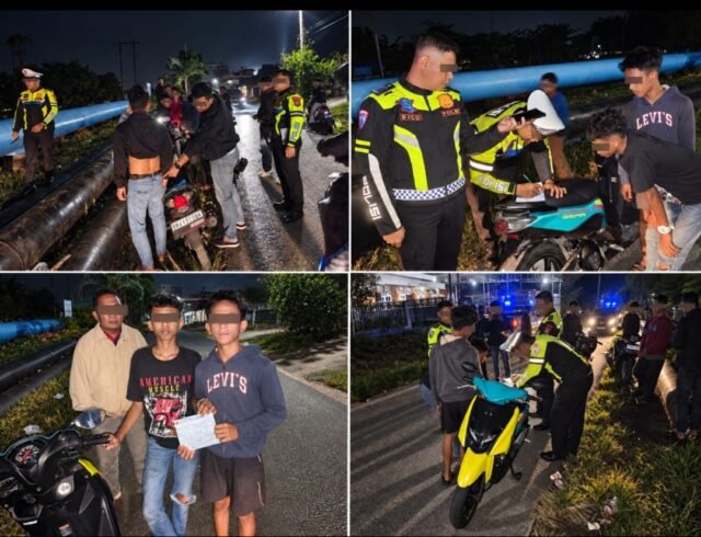 tjuh Motor Brong Diamankan di Mandau