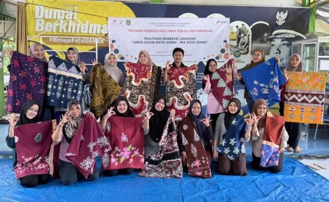 Dari Legenda Putri Tujuh, Batik Dumai Kini Mendunia