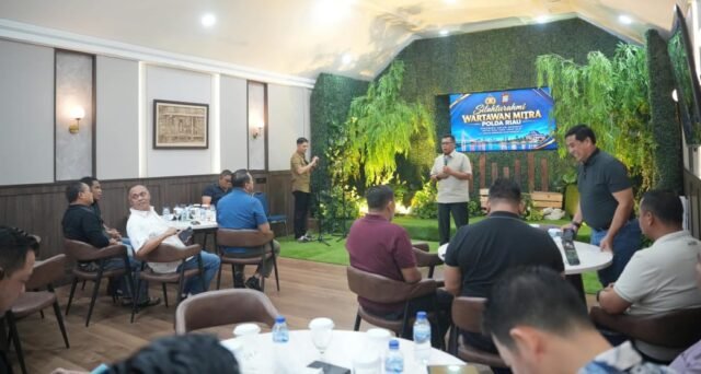 Kapolda Riau Ajak Wartawan Perkuat Sinergi