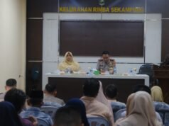 Kapolres Bengkalis Turun Langsung Temui Warga Rimba Sekampung, Ajak Bersama Jaga Kamtibmas