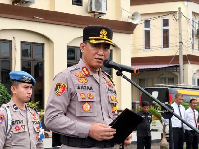Kapolres Lhokseumawe Pimpin Apel Operasi Patuh Seulawah 2026
