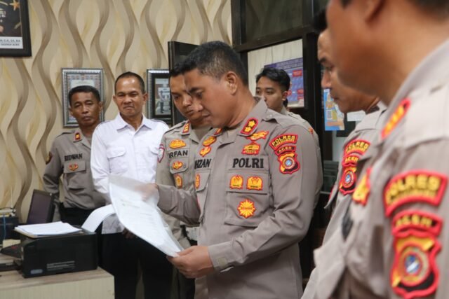 Pastikan Pelayanan Tetap Prima, Kapolres Lhokseumawe Sidak Ruang Pelayanan Kepolisian