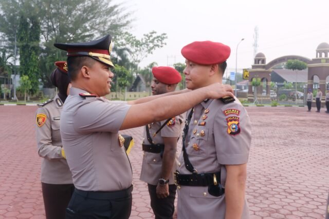 Polres Bengkalis Gelar Sertijab Kasat Reskrim dan Kasat Lantas