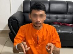 Polsek Mandau Ringkus Pemuda di Depan Gate 125, Sita Satu Paket Sabu
