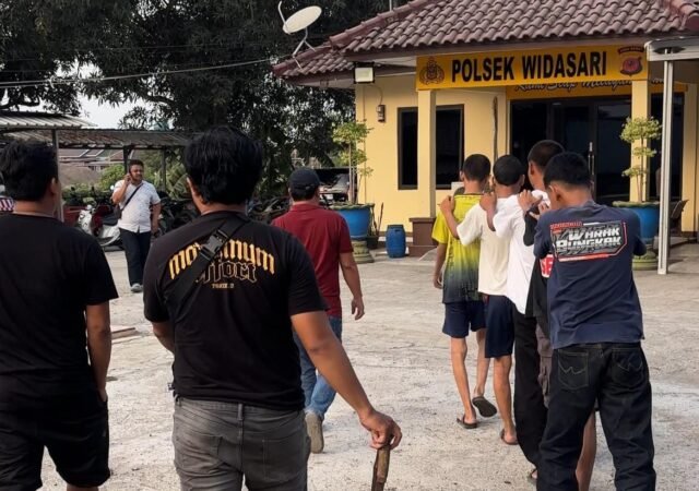 Video Remaja Bawa Sajam Viral di Pantura Indramayu, Polisi Amankan 9 Orang