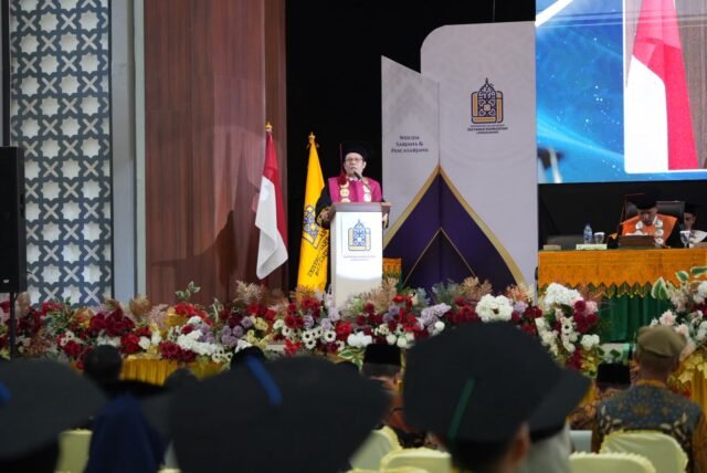Wisuda Angkatan XIII UIN SUNA Lhokseumawe Resmi Pengukuhan 450 Lulusan